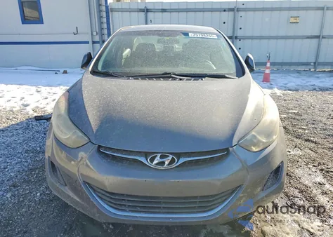 2013 Hyundai Elantra Gls из США, поврежденный, VIN 5NPDH4AE6DH175907